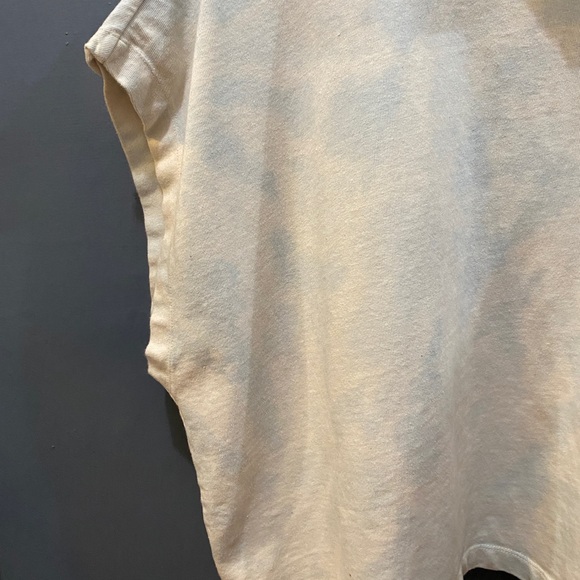 Nike tie dye boxy mock neck top blue L - Picture 6 of 10